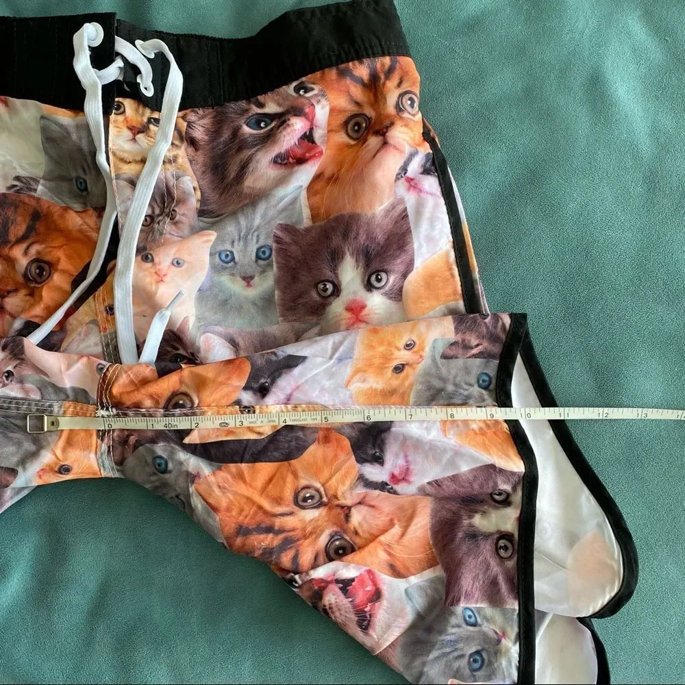 Men’s Cat Swim Trunks